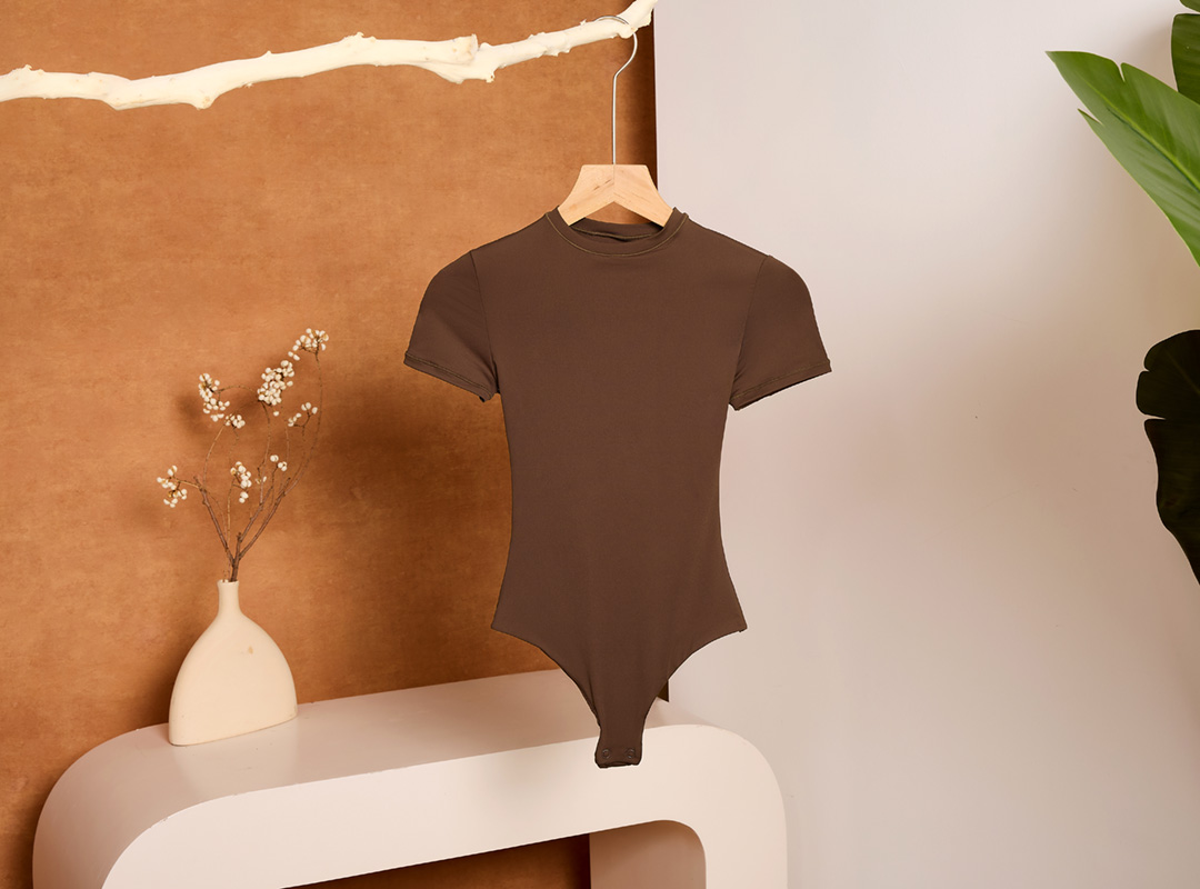 ight-hold shaping bodysuit with clean silhouette ight-hold shaping bodysuit with clean silhouette