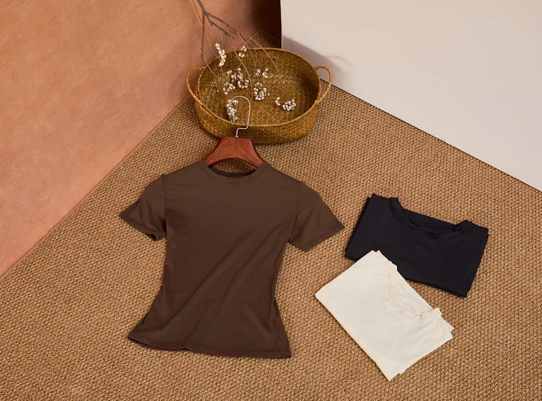 Light contour short-sleeve intimate top Light contour short-sleeve intimate top