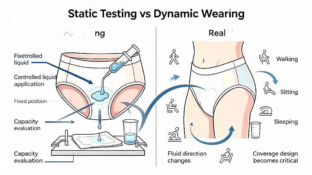 How Does Period Underwear Absorb Blood?  Liquid Management & OEM Guide